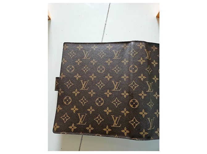 Cubierta de Agenda Funcional Grande Louis Vuitton Castaño - vista 7