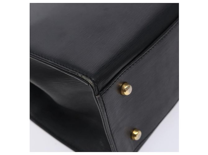 Chloé Borsa a Mano Chloe in Pelle Nera e Oro Auth BA4194 Nero D'oro - vista 13