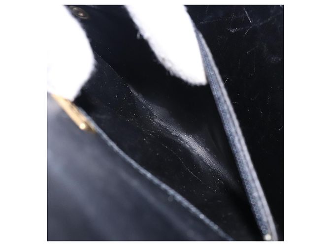 Chloé Borsa a Mano Chloe in Pelle Nera e Oro Auth BA4194 Nero D'oro - vista 21