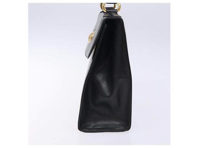 Chloé Borsa a Mano Chloe in Pelle Nera e Oro Auth BA4194 Nero D'oro - vista 4