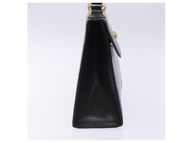Chloé Borsa a Mano Chloe in Pelle Nera e Oro Auth BA4194 Nero D'oro - vista 5