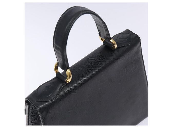 Chloé Borsa a Mano Chloe in Pelle Nera e Oro Auth BA4194 Nero D'oro - vista 6