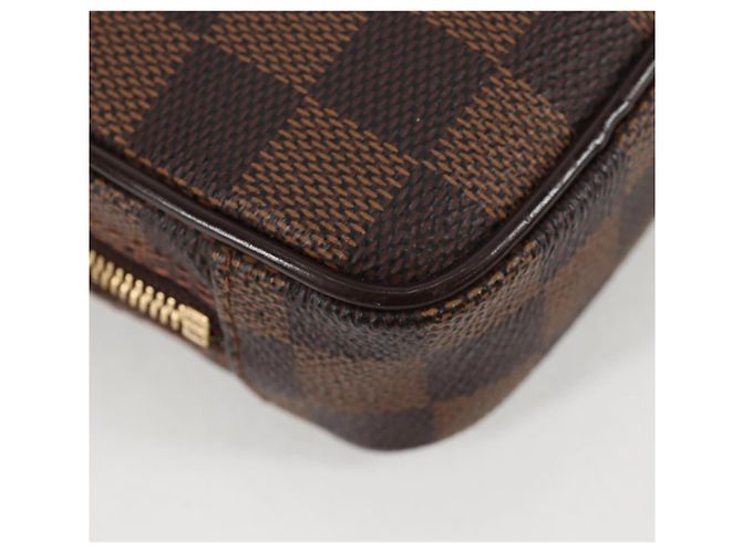 LOUIS VUITTON Estojo Okapi GM Damier Ebene N61737 Auth LV 129998V - vista 10