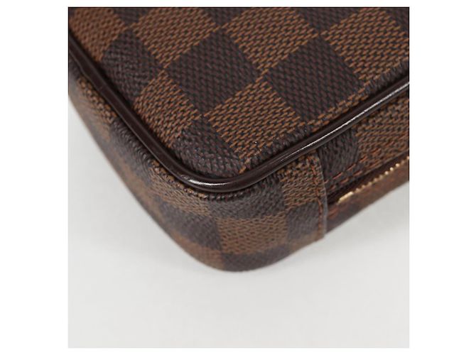 LOUIS VUITTON Estojo Okapi GM Damier Ebene N61737 Auth LV 129998V - vista 13