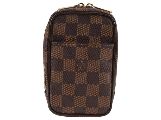 LOUIS VUITTON Estojo Okapi GM Damier Ebene N61737 Auth LV 129998V - vista 2