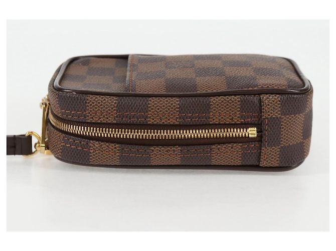 LOUIS VUITTON Estojo Okapi GM Damier Ebene N61737 Auth LV 129998V - vista 4