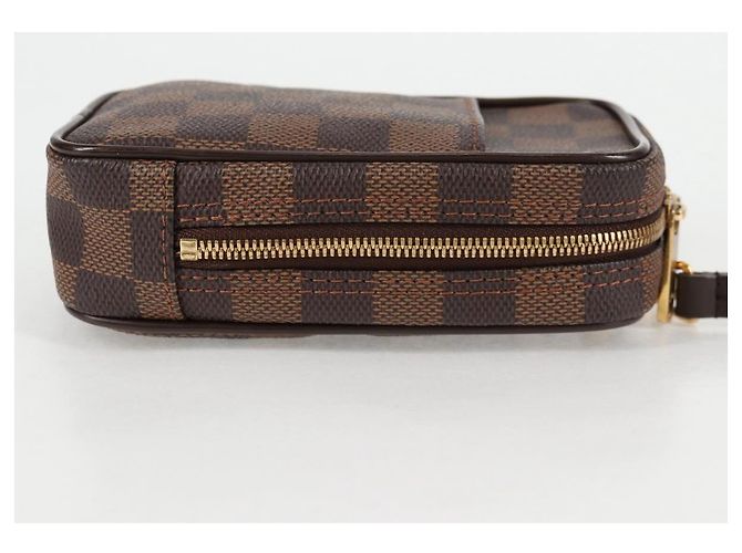LOUIS VUITTON Estojo Okapi GM Damier Ebene N61737 Auth LV 129998V - vista 5
