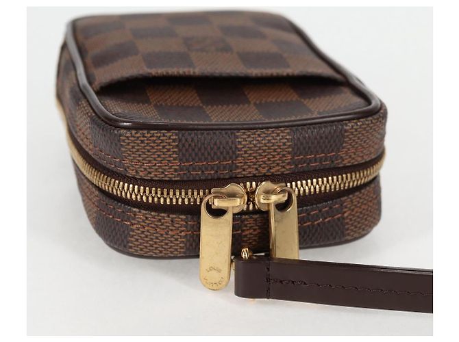LOUIS VUITTON Estojo Okapi GM Damier Ebene N61737 Auth LV 129998V - vista 6