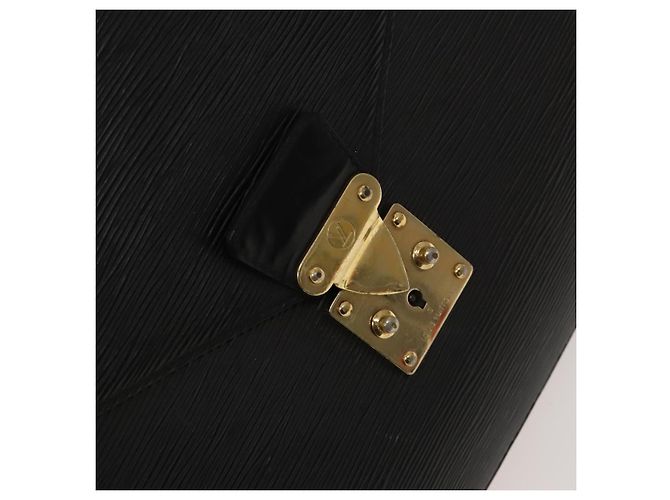LOUIS VUITTON Epi Serviette Conseiller Borsa Business Nera M54422 LV Auth bs27487 Nero - vista 15