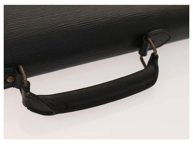 LOUIS VUITTON Epi Serviette Conseiller Borsa Business Nera M54422 LV Auth bs27487 Nero - vista 7