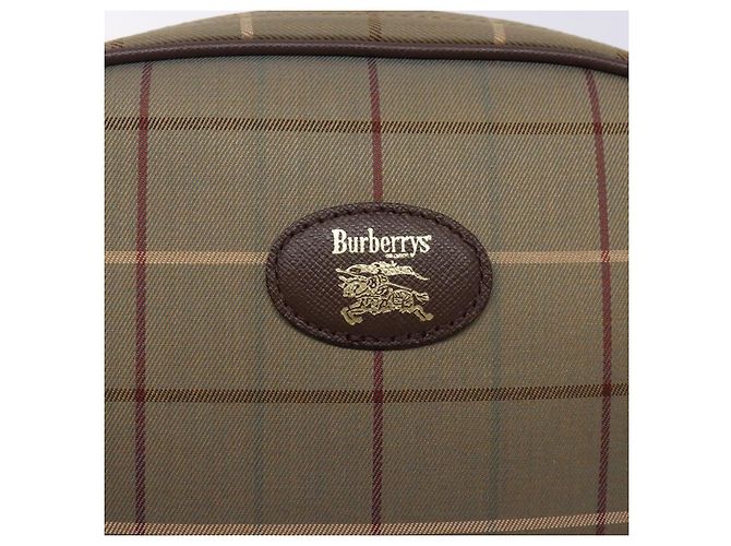 Autre Marque Burberrys Nova Check Tasche aus Canvas Beige Gold Auth bs27402 Golden - Ansicht 13