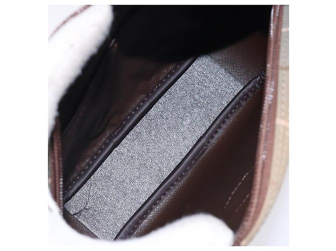 Autre Marque Burberrys Nova Check Tasche aus Canvas Beige Gold Auth bs27402 Golden - Ansicht 14