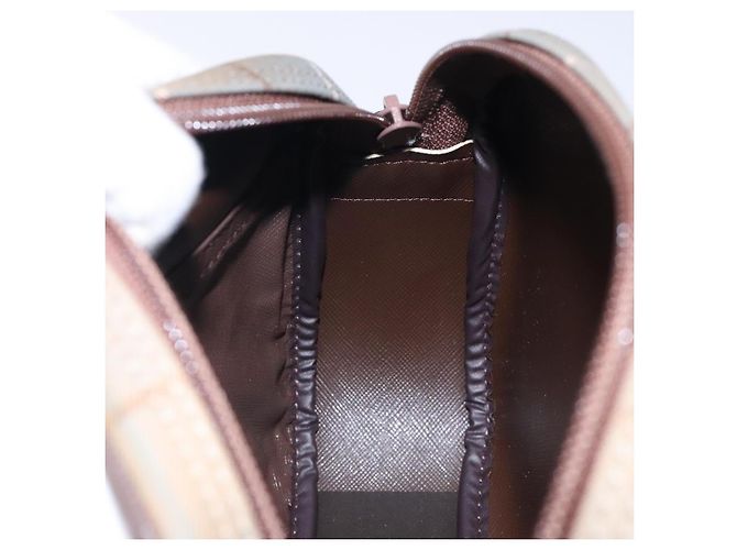 Autre Marque Burberrys Nova Check Tasche aus Canvas Beige Gold Auth bs27402 Golden - Ansicht 15