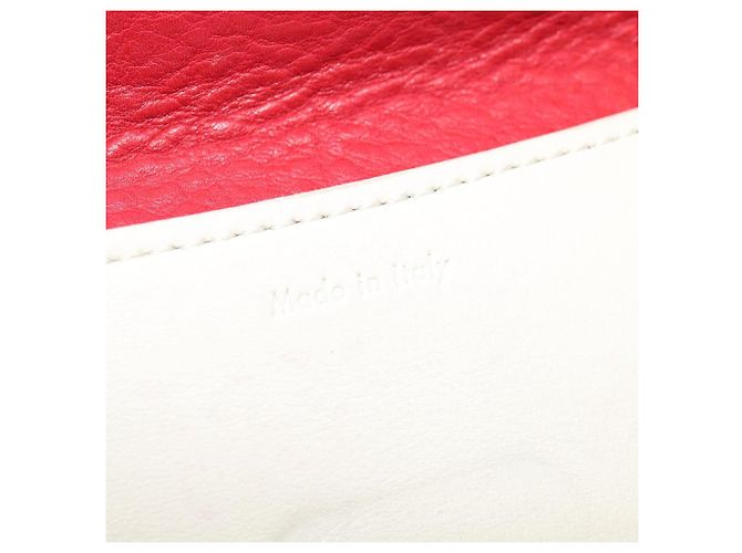 Céline Borsa a Spalla CELINE in Pelle Rossa e Oro Auth bs28138 Rosso D'oro - vista 20