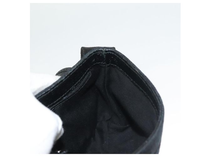 Marsupio GG Canvas Gucci Nero Argento 131236 Auth yk18870 - vista 18