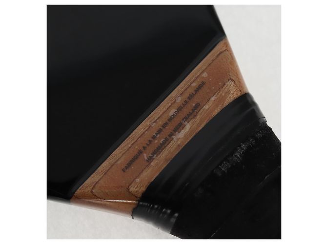 Conjunto de raquete de madeira e bola de borracha CHANEL Club Preto CC Auth 131858V - vista 5