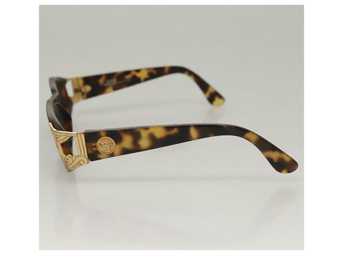 Cintura occhiali da sole Gianni Versace 2 pezzi Nero Marrone Auth bs27236 - vista 11