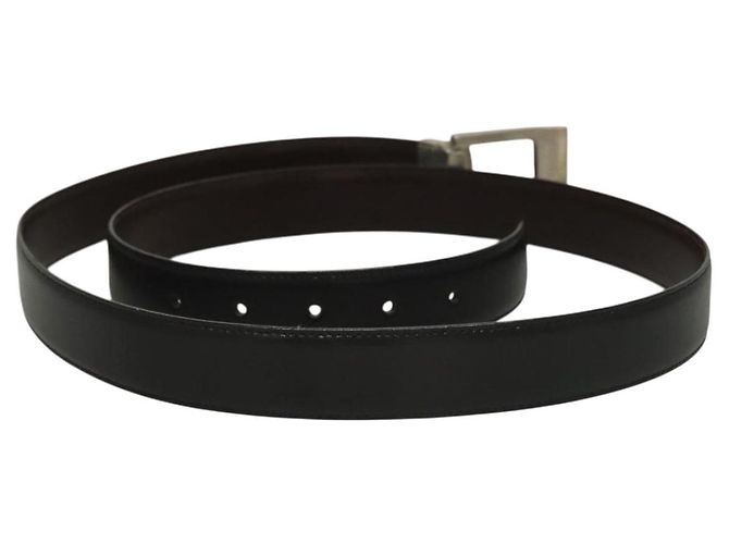 Cintura occhiali da sole Gianni Versace 2 pezzi Nero Marrone Auth bs27236 - vista 3