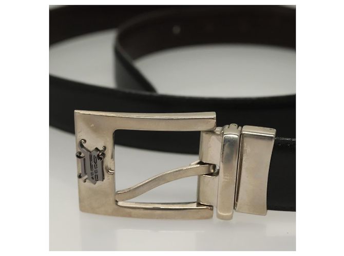 Cintura occhiali da sole Gianni Versace 2 pezzi Nero Marrone Auth bs27236 - vista 4