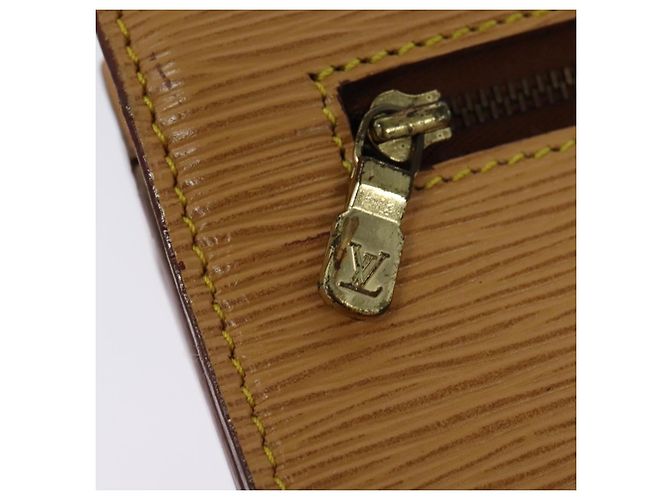 LOUIS VUITTON Borsa a Spalla Epi Angian Beige M52116 LV Auth 134788 - vista 14
