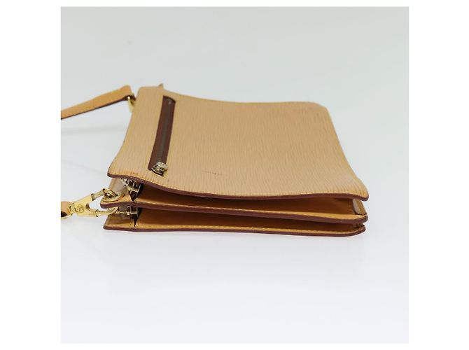 LOUIS VUITTON Borsa a Spalla Epi Angian Beige M52116 LV Auth 134788 - vista 4