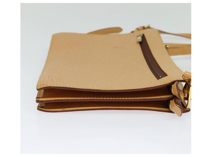 LOUIS VUITTON Borsa a Spalla Epi Angian Beige M52116 LV Auth 134788 - vista 5