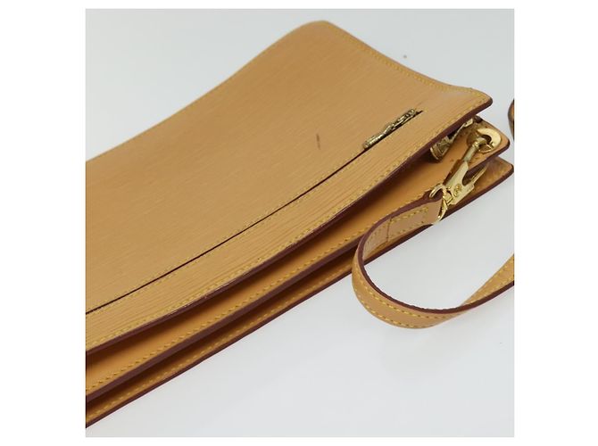 LOUIS VUITTON Borsa a Spalla Epi Angian Beige M52116 LV Auth 134788 - vista 6