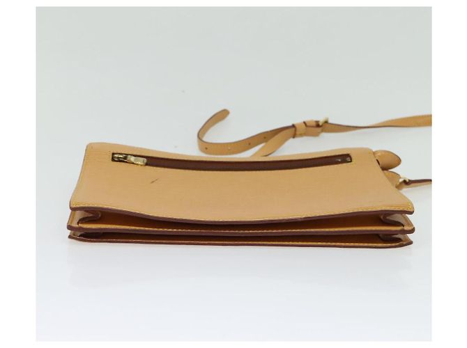 LOUIS VUITTON Borsa a Spalla Epi Angian Beige M52116 LV Auth 134788 - vista 9