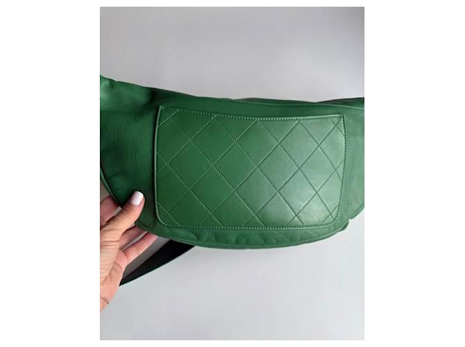 Borsa Chanel x PHARRELL WILLIAMS Verde - vista 4