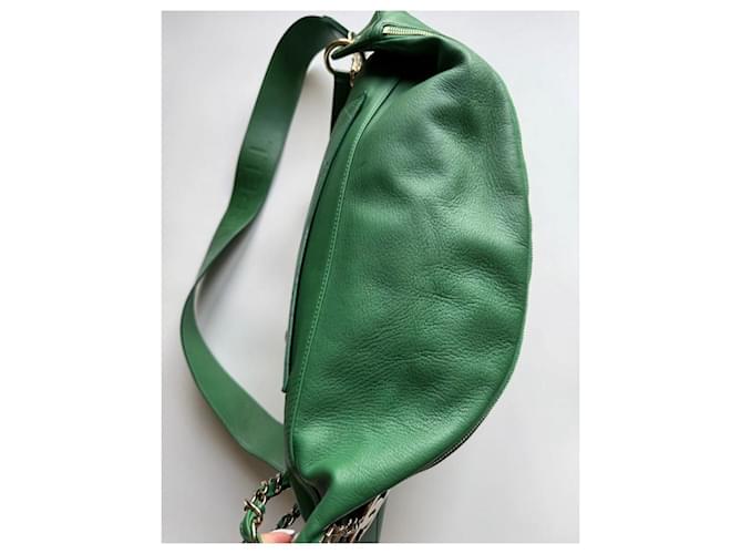 Borsa Chanel x PHARRELL WILLIAMS Verde - vista 5