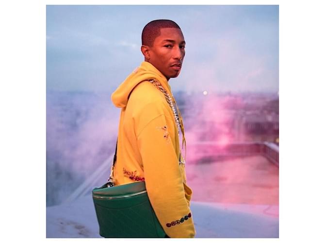 Borsa Chanel x PHARRELL WILLIAMS Verde - vista 9