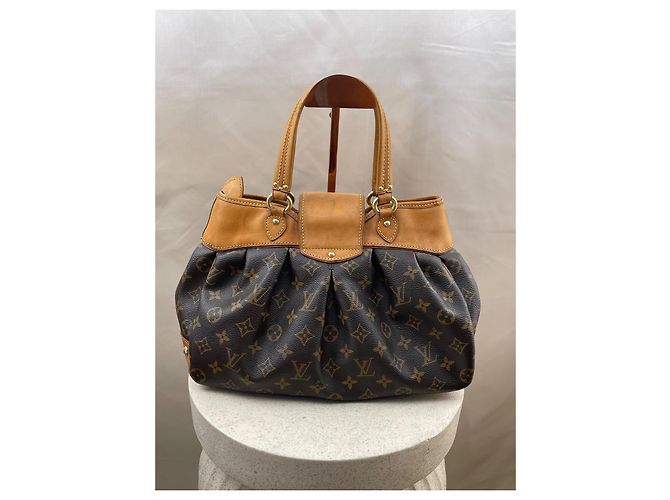Borsa tote Louis Vuitton Monogram Boetie PM Marrone - vista 3