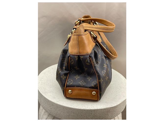 Borsa tote Louis Vuitton Monogram Boetie PM Marrone - vista 5