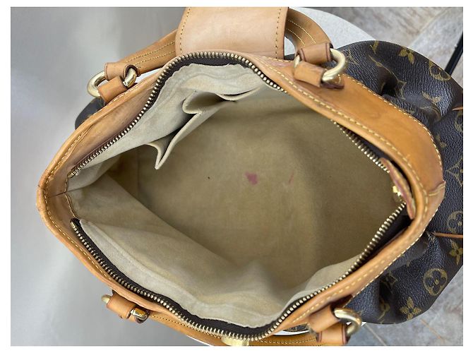 Borsa tote Louis Vuitton Monogram Boetie PM Marrone - vista 9