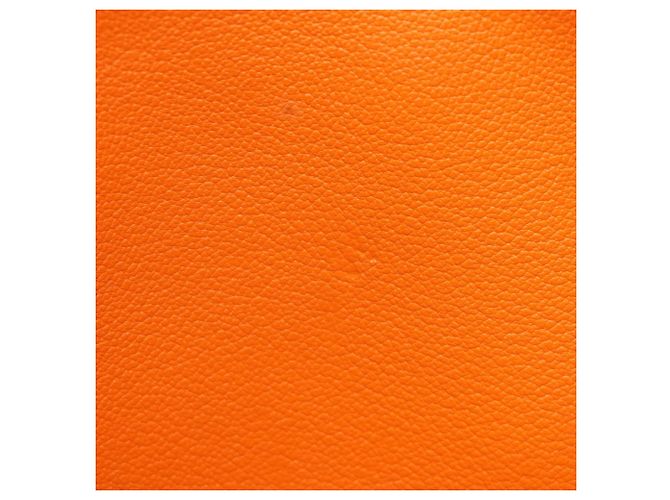 Borsa Hermès Birkin 40 Togo Arancione - vista 13