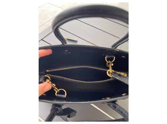 Borsa Saint Laurent Day Bag nera in pelle Nero - vista 5