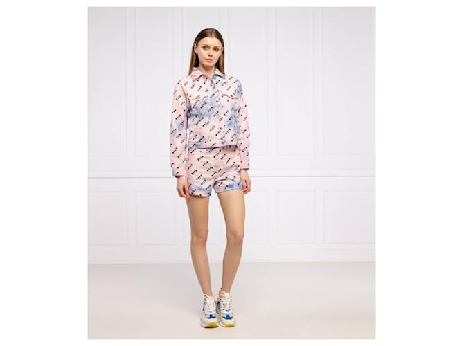 Completo in denim rosa Msgm - vista 4