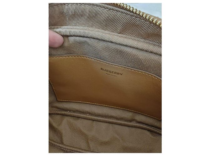 Bolsa Lola Burberry camel de couro Camelo - vista 11
