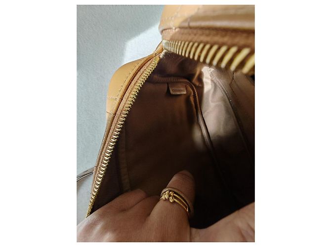Bolsa Lola Burberry camel de couro Camelo - vista 12
