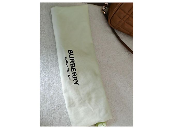 Bolsa Lola Burberry camel de couro Camelo - vista 7
