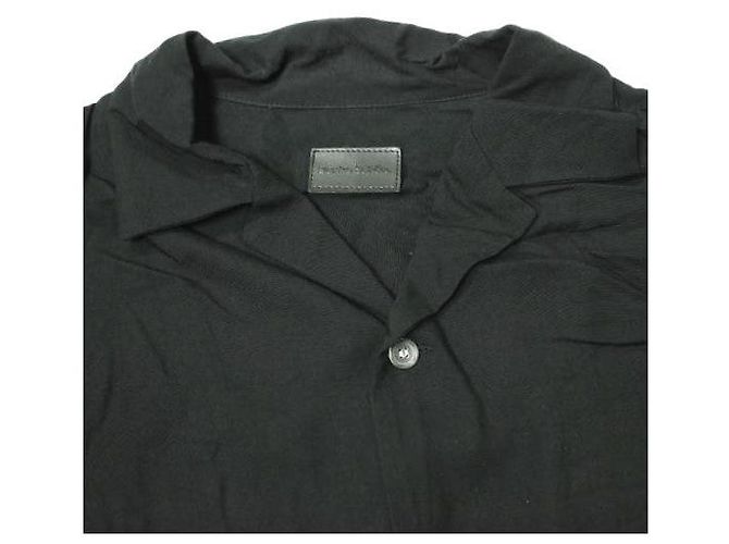 Autre Marque Grazie Caro MONDO CAMICIE Camicia in Rayon Nero - vista 5