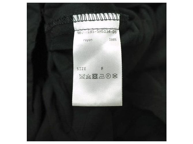 Autre Marque Grazie Caro MONDO CAMICIE Camicia in Rayon Nero - vista 8