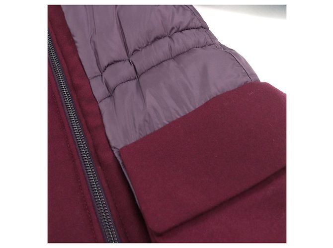 Autre Marque Abrigo de Lana y Nylon TATRAS LTL18A4142 Castaño Burdeos - vista 10