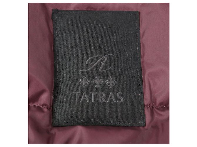 Autre Marque Abrigo de Lana y Nylon TATRAS LTL18A4142 Castaño Burdeos - vista 11