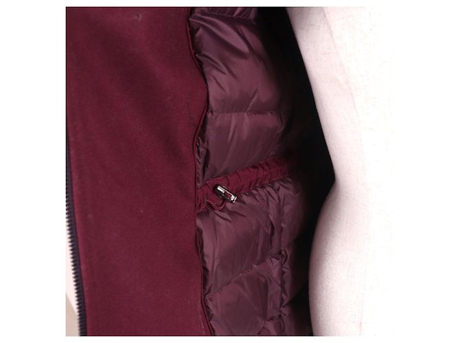 Autre Marque Abrigo de Lana y Nylon TATRAS LTL18A4142 Castaño Burdeos - vista 5