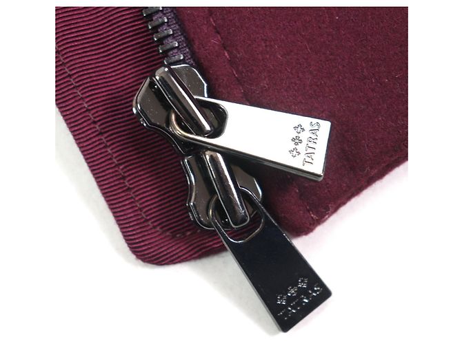 Autre Marque Abrigo de Lana y Nylon TATRAS LTL18A4142 Castaño Burdeos - vista 6