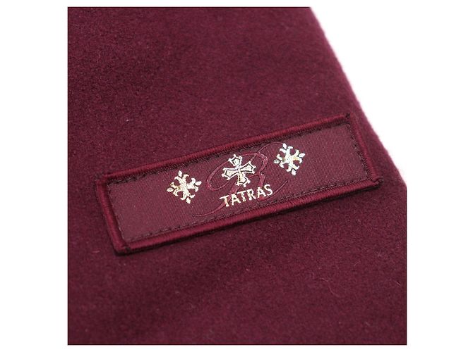 Autre Marque Abrigo de Lana y Nylon TATRAS LTL18A4142 Castaño Burdeos - vista 9