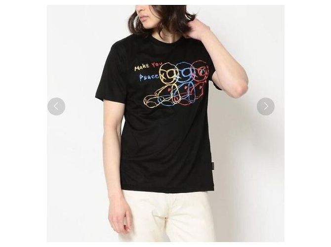 Autre Marque Camiseta Jersey roarguns MAKE YOU PEACE 3 DOLL Negro - vista 3