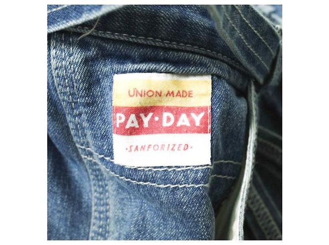 Autre Marque Pantalones de mezclilla de algodón PAYDAY PD-008PT Azul - vista 3