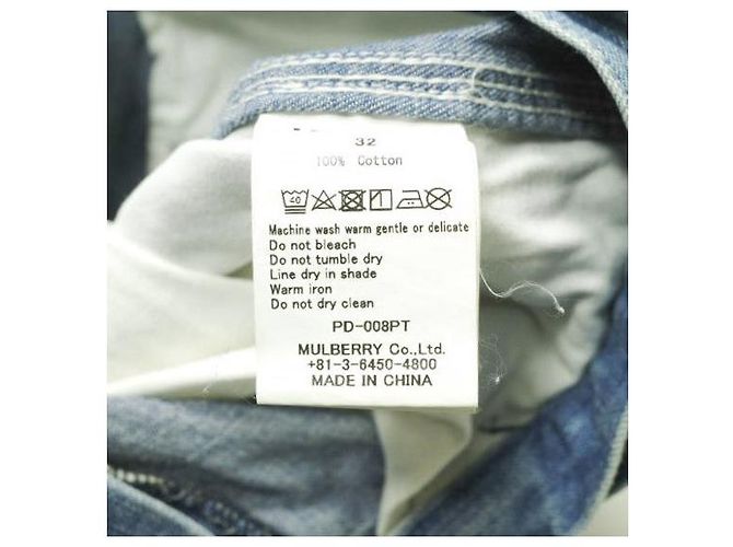 Autre Marque Pantalones de mezclilla de algodón PAYDAY PD-008PT Azul - vista 9
